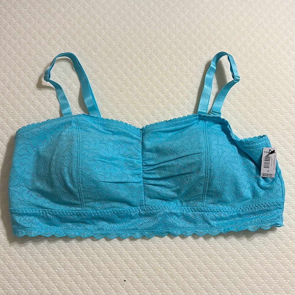 NWT Torrid 2X Blue Bralette